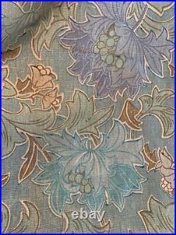 Gd rideau tissu ancien lin Paul Dumas/nobilis antique art nouveau Linnen curtain
