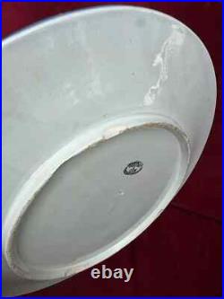 Gien Cache Pot Ancien Barbotine Majolica Art Nouveau Jugendstil 19eme Xixeme