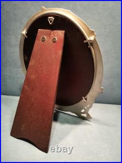 Grand Cadre Porte Photo en Étain Ancien, Art Nouveau Selwin Pewter H. 29 cm Grand Cadre Porte Photo en Étain Ancien, Art Nouveau Selwin Pewter H. 29 cm