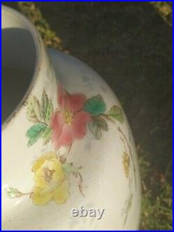 Grande Paire de Vases Luneville France Signés K G. Art Nouveau, anciens