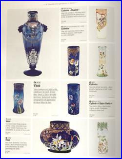 Legras Vase Bleu Foncé Ancien Art Nouveau Art Déco Parfait État No Daum Gallé