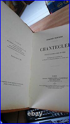 Livre ancien art nouveau Chantecler