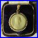 Medaille-pendentif-ancienne-Art-Nouveau-Vierge-perles-Or-18-carats-Gold-charm-01-czm