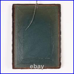 Miroir Art Nouveau Ancien Bois Laqué Italie du XIXe Siècle Original Miroir Art Nouveau Ancien Bois Laqué Italie du XIXe Siècle Original