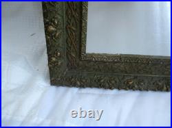 Miroir encadrement ancien art nouveau Miroir encadrement ancien art nouveau