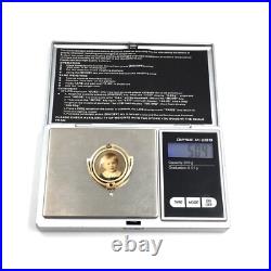 Or jaune 14 carats art nouveau bijou ancien photo broche saphir perle or 585