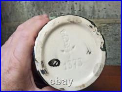 Paire de vases ancien Art Nouveau en Barbotine Lille Five