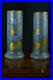 Paires-de-vases-ancien-Art-Nouveau-verre-givre-fleurs-bleues-et-feuillages-or-01-bha