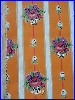 Papier peint ancien décor pochoir 1920 art nouveau old wallpaper art populaire
