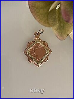 Pendentif Ancien Art Nouveau Or 18k