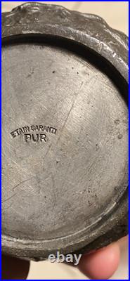 Pichet ancien signé, Charles Théodore Perron, années 1900, Pichet Art Nouveau