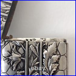 Pyrogène ancien en argent 800 Art Nouveau Orfèvre Charles Murat, 1900s