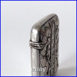 Pyrogène ancien en argent 800 Art Nouveau Orfèvre Charles Murat, 1900s