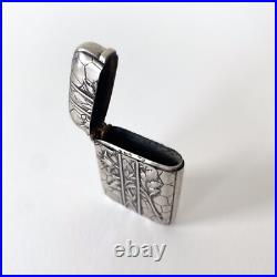 Pyrogène ancien en argent 800 Art Nouveau Orfèvre Charles Murat, 1900s