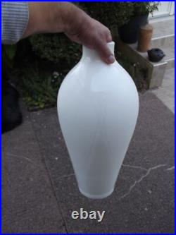 SEVRES ancien grand vase porcelaine blanche 1909 hauteur 44.2 cm art nouveau
