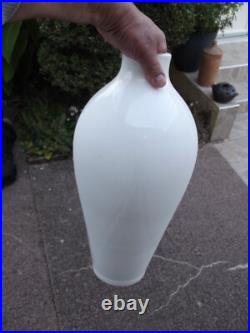 SEVRES ancien grand vase porcelaine blanche 1909 hauteur 44.2 cm art nouveau