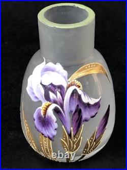 Superbe authentique ancien PETIT VASE MONTJOYE LEGRAS Art Nouveau no Gallé Daum