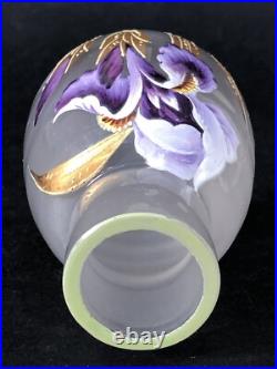 Superbe authentique ancien PETIT VASE MONTJOYE LEGRAS Art Nouveau no Gallé Daum