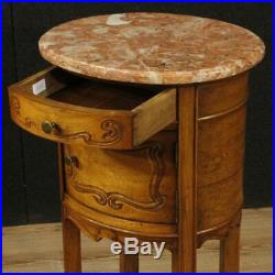 Table de chevet petite table meuble néerlandais salon style ancien Art Nouveau