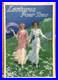 Tableau-Ancien-Huile-Rene-LELONG-1871-1933-Femmes-Art-Nouveau-Paysage-1913-01-td