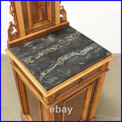Tables de Chevets Art Nouveau Anciennes Acajou XIXe Siècle Originales