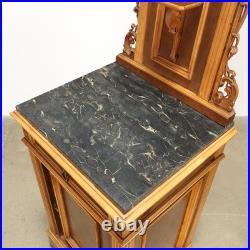 Tables de Chevets Art Nouveau Anciennes Acajou XIXe Siècle Originales