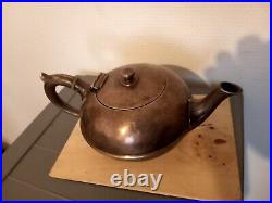 Théière ancienne Christofle Métal argenté époque art nouveau début XXe teapot