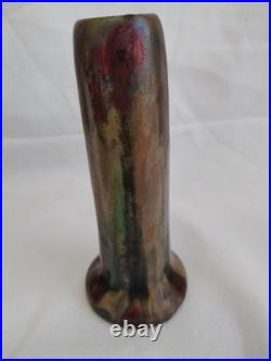 VASE Ancien Céramique irisée Art Nouveau