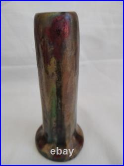 VASE Ancien Céramique irisée Art Nouveau