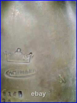 VASE Ancien Chien Céramique irisée Art Nouveau