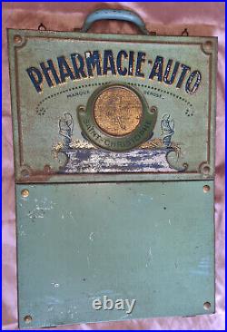 Valise pharmacie auto tôle lithographiée SAINT-CHRISTOPHE voiture ancienne