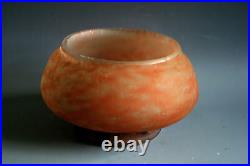 Vase Ancien Art Nouveau Daum Nancy Pate De Verre