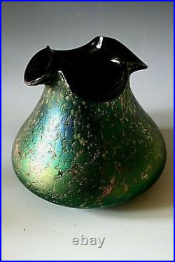 Vase Ancien Art Nouveau Loetz En Verre Irise