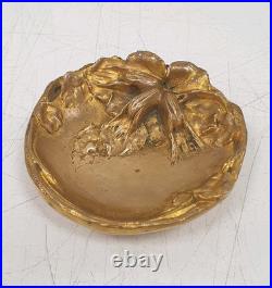 Vide poche coupelle baguier albert marionnet bronze art nouveau ancien france Vide poche coupelle baguier albert marionnet bronze art nouveau ancien france