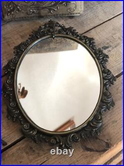 Vintage ART NOUVEAU Ancien MIROIR French Antique Mirror